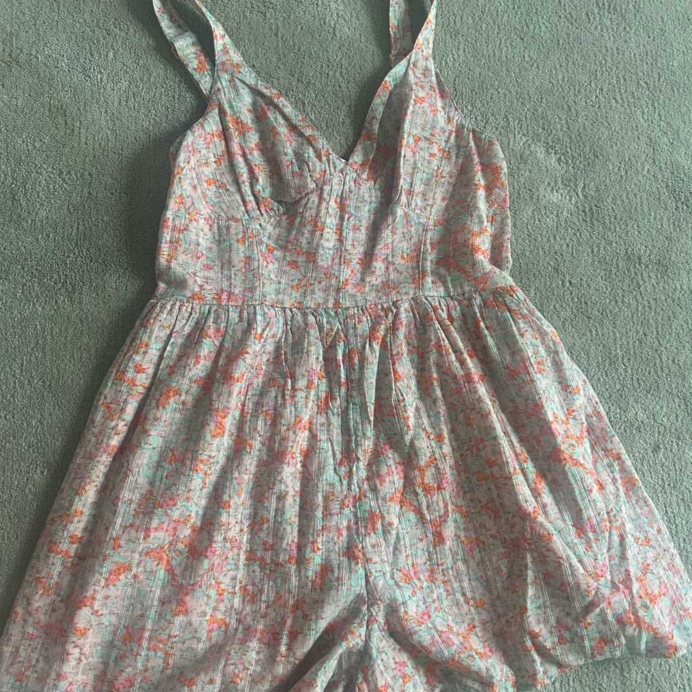 American Eagle Outfitters Floral Jumpsuit - Multicolor Sm never worn still tags